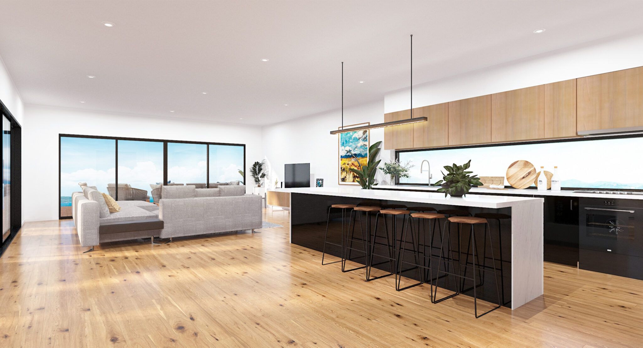 AVERY - KITCHEN LIVING