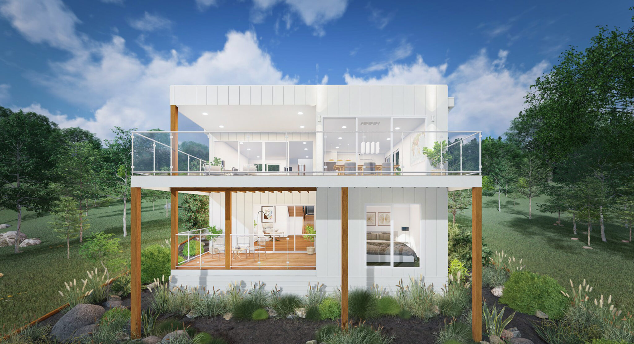 ELIANA - REAR - white